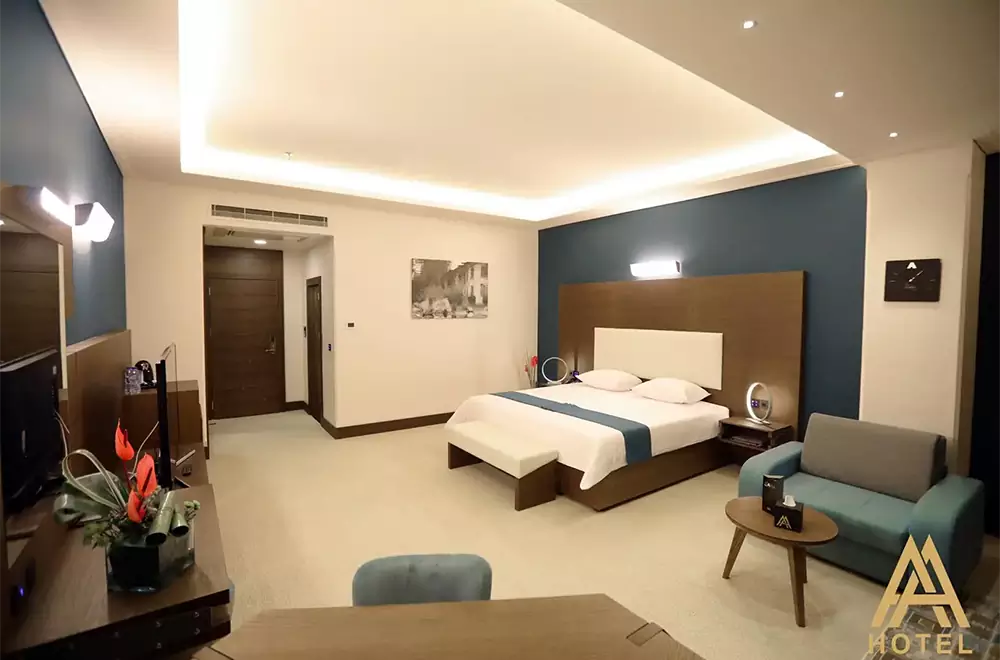 اتاق دو تخنه دابل هتل آتانا تهران